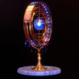 render-0007.jpg Magical Fantasy Animated Gyroscope Low-poly 3D model