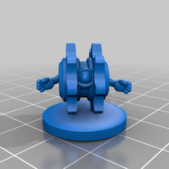4694e6e0a9930a8b79d302bd89e51608.png Fichier 3D gratuit Monodrone Modron Pathfinder Starfinder DnD 28mm NPC・Objet imprimable en 3D à télécharger