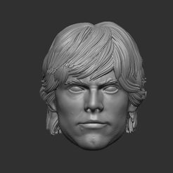 1.jpg Luke Skywalker - Headsculpt for Action Figures