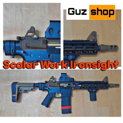 🔫 Scalarworks Peak ironsight | Guzshop・ STL File for 3D printing