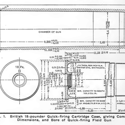 Case-drawing.png 18pdr Artillery Shell Casing