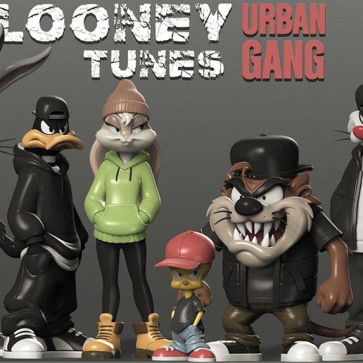 Looney Tunes Urban Gang – Full Bundle + 2 BONUS MODELS