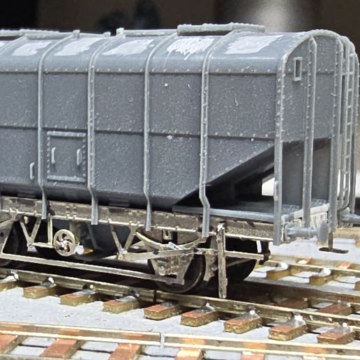 Buffers to suit 2mm Scale / N Gauge LMS Grain Wagon