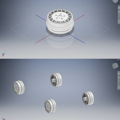 Визуализация-INDUSTRIES3D.png Reinforced Ø32mm Wheel for models