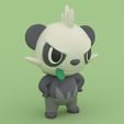 Pancham-Render-2.jpg Pancham - Pokemon 3D Print Model