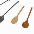 8.jpg Spoon 3D Model Collection