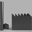 usine roubaix.jpg Free STL file Northern plant・3D printer model to download
