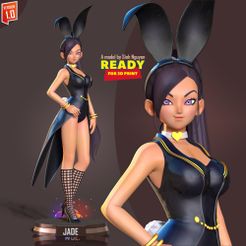 Jade_Bunny3a.jpg Fichier 3D Lapin de Jade・Design imprimable en 3D à télécharger