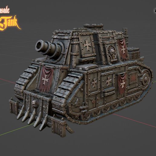 Trench Crusade (compatible) :: da Holy Tank 3D model