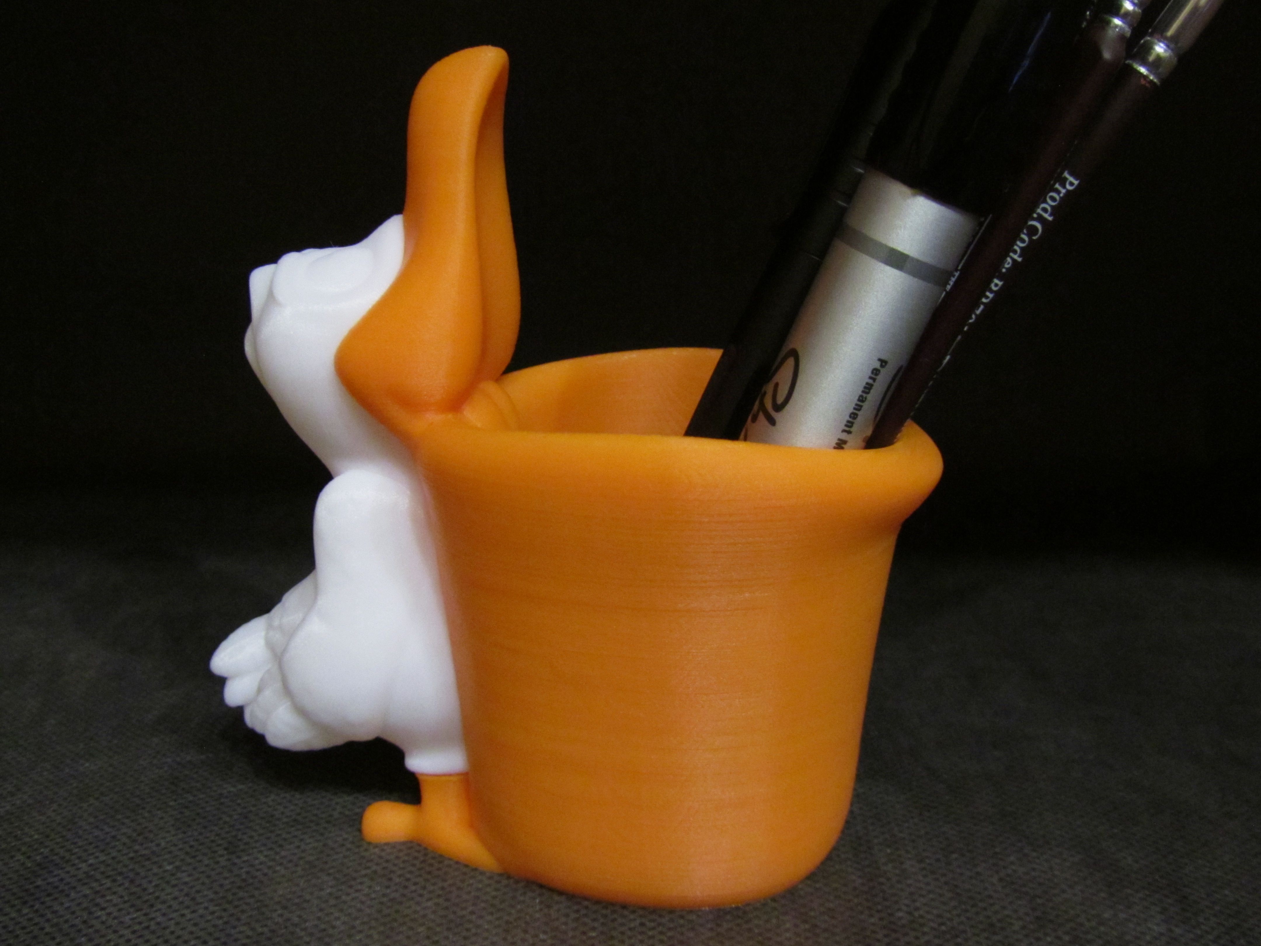 Descargar Archivo Stl Pelican Pen Holder Easy Print No Support