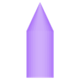 blade_tip_100mm_split_flat.stl Free STL file Life-Sized Sword of Omens・3D printable object to download