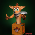 Base-Render-_25393.png Crash Bandicoot bust