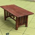 sprouttablepainted.jpg 1:24 Arts and Crafts Style Dining Table