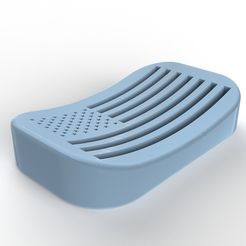 untitled.9.jpg Free STL file Soap Holder USA・Template to download and 3D print