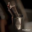 PhotoRoom-20230225_222447.png Low Poly Pen Holder/ Mini Pot