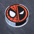 IMG_8190.jpg 6 Coaster Deadpool / Spider-Man