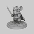 COMP3-1.jpg Mouse Warrior - Miniatura para impressão 3D | DnD & RPGs de mesa