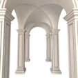 3ddd2.jpg Arched Vaulted Gallery 3D model