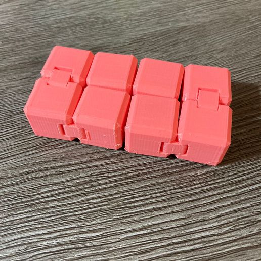♾️ Print-In-Place Infinity Cube・Free STL File for 3D printing・Cults