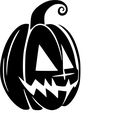 Citrouille-simple-18.jpg 10 SVG Files - Halloween Pumpkin - Silhouettes - PACK 2