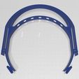 Sans titre-3.jpg Free STL file Protective visor / Face shield・3D printable design to download