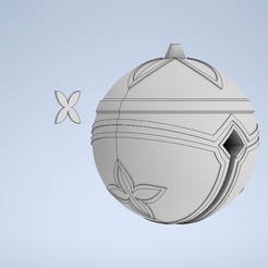 Cover.png STL file Genshin Impact - Yaoyao Hair Accessories・Design to download and 3D print