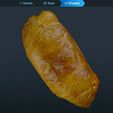 briegel1.jpg German "Briegel" Bread Roll 3D Scan