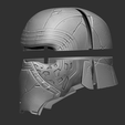 4233233123132.png Kylo Ren helmet 1to1 scale 3D print model