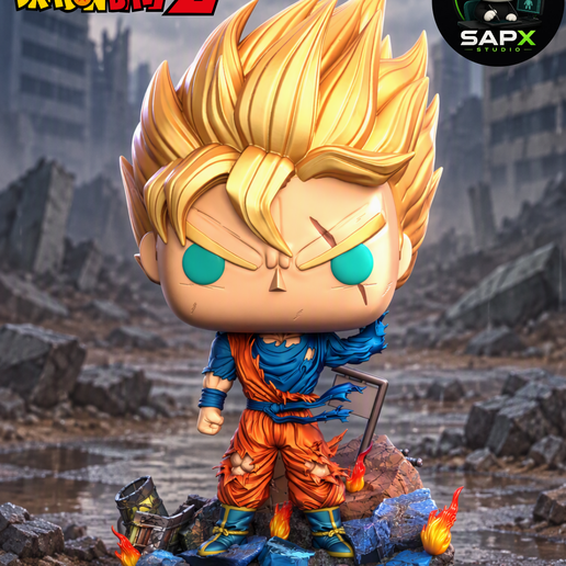 FUTURE SON GOHAN DRAGON BALL CUSTOM POP