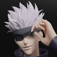 22.png SATORU GOJO FAN ART FREE 3D STL