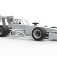 52.jpg Supermodified front engine Winged race car V4 Scale 1:25