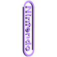 nes_cartridge_stand_letters.stl NES Cartridge Stand 5 Slot