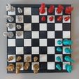 IMG_20211010_174929.jpg Free 3D file Chess 4 players Chaturanga・3D print model to download