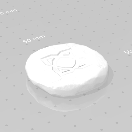 elemental printer.png Elemental Rune - Runescape - STL Keychain