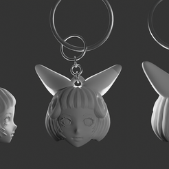 alicellavero.png OBJ file Key ring - Alice Bibliomania・3D printer model to download