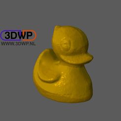 Ducky.JPG Descargar archivo STL gratis Pato de goma (Escaneo 3D del pato de plástico)・Modelo para la impresora 3D, 3DWP