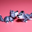 Snuggle-Wolf---Cute-3D-Printed-Articulated-Pup-3788.jpg 🦊 Chibi Forest Collection – Articulated Fox & Wolf Bundle | Cute Print-in-Place Animals
