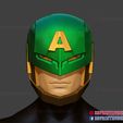 Captain_America_Hail_Hydra_Helmet_3dprint_01.jpg Captain America Hail Hydra Supreme Marvel Helmet Cosplay