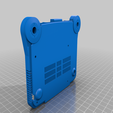 case_bottom.png STL-Datei XU64 (N64 case for Odroid XU4) kostenlos・3D-Drucker-Design zum herunterladen