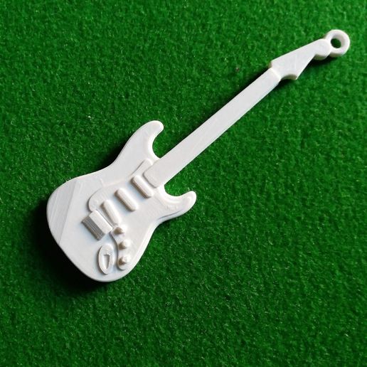 Fender Stratocaster PLA+ PLA Soft Guitar 3D model