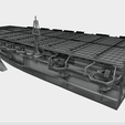 6.png IJN Shinano Aircraft Carrier 1/700 & 1/2000 Scale 3D High Detail Model printable