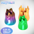 BRIN ERNE dd te Place no SUPPOrt Fichier STL Pot pour plantes Toothsie et porte-papier de table・Idée pour impression 3D à télécharger