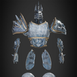 LynchkingArmorBack.png Lich King full armor from World of WarCraft for Cosplay