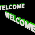 Welcome-Led-Glowing-board5.png Welcome 3D LED Board - Glowing your sign - Easy wiring hole