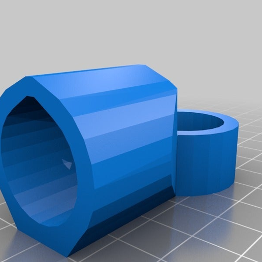 AdjustableElbowBase.png Free STL file Adjustable Angle 3-Way Elbow, 1/2 Inch PVC Pipe Fitting Series #HalfInchPVCFittings UPDATE 2015-07-03・3D print object to download, tonyyoungblood