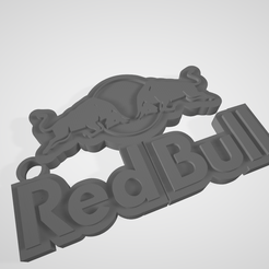 Red-Bull.png STL file Keychain Red Bull・3D printing design to download, Bernardocp