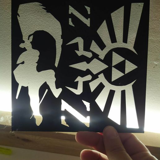 zelda link stencils