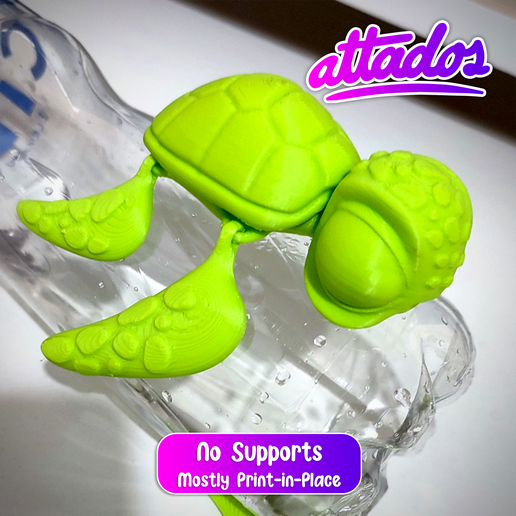 FLEXI-PRINT-IN-PLACE-TORTUGA-NEMO-6.png FLEXI PRINT-IN-PLACE NEMO SEA TURTLE, FLEXI TURTLE