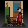 Preview01.jpg Howard The Duck - What If Series Version 3d Print Model
