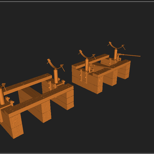 Bomb Trailer Mark 2 Conversion set for Tiny Tim rocket